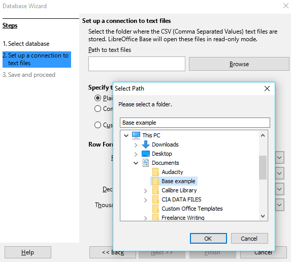 14 Set Up Connection To Text File