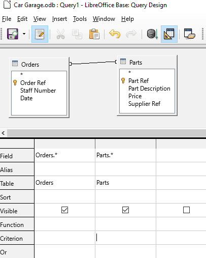 17 Cross tab Query