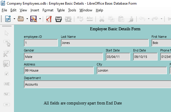 1a Forms