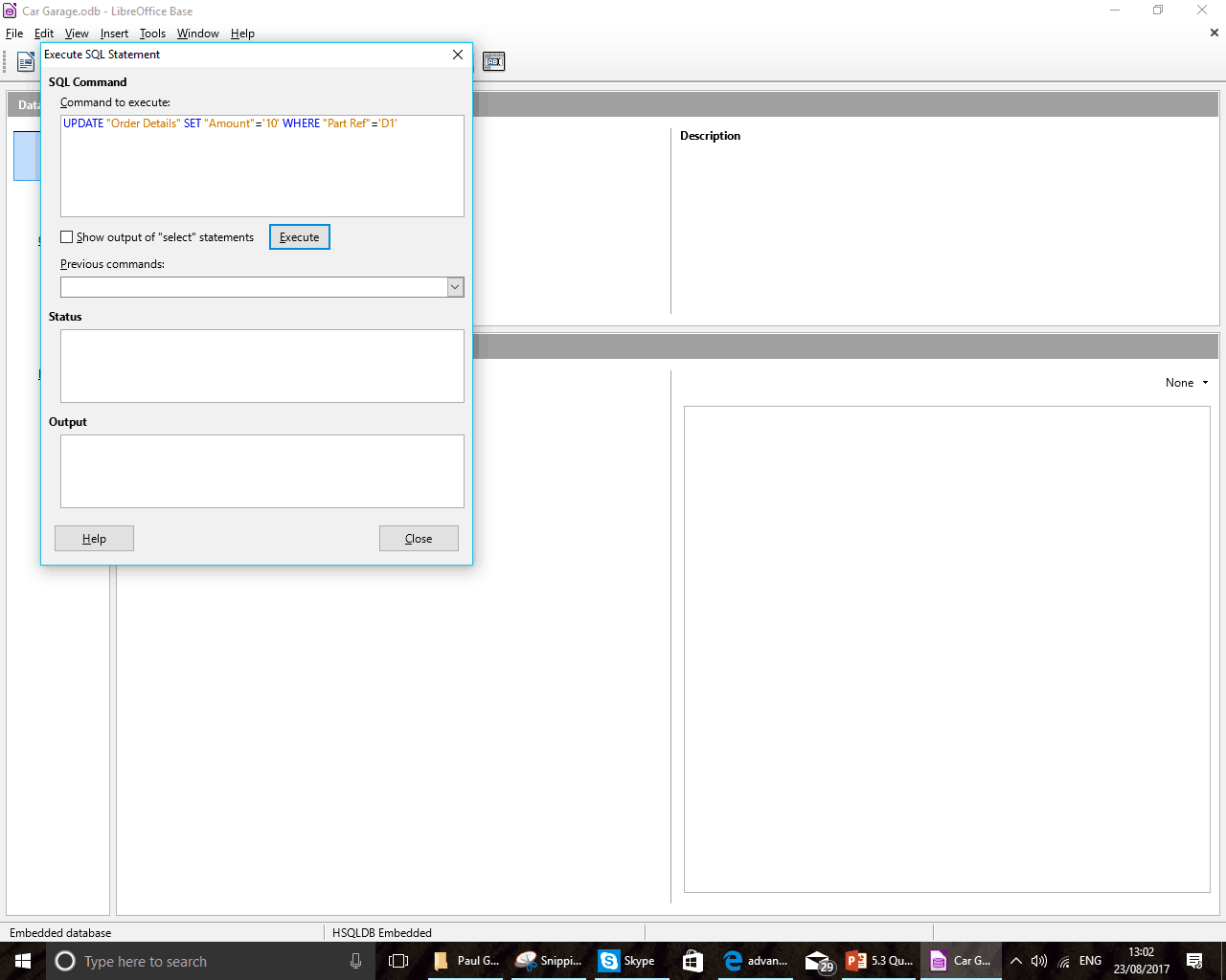 2 SQL Statement 2 SQL Statement
