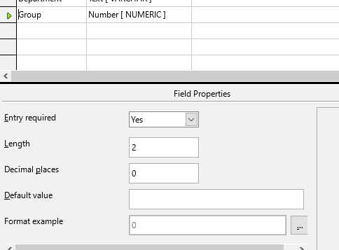 3-8 Table Properties