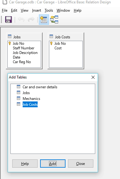 33 Add tables 33 Add tables