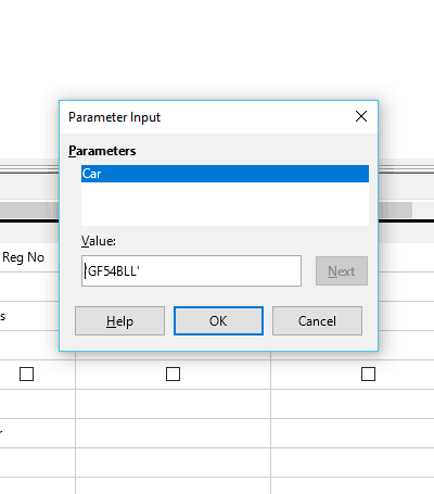 33 Paramenter Input 33 Paramenter Input