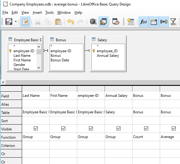 35 Fields by Av or Count