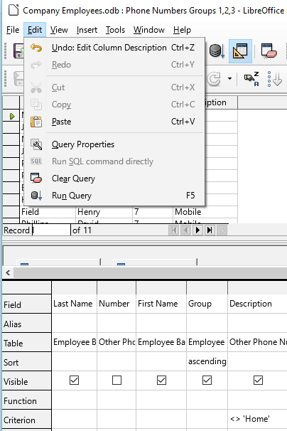 4-27 Run a Query 4-27 Run a Query