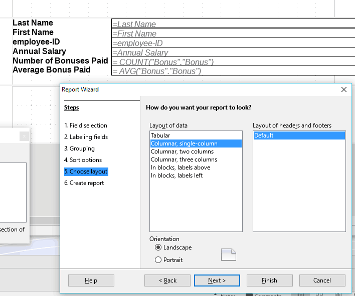 40 Choose Layout