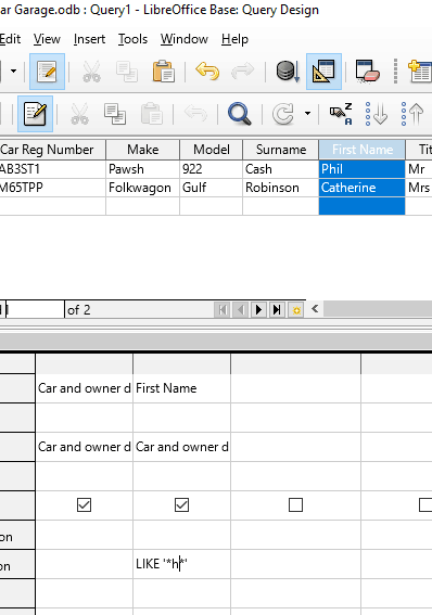 40 Run a query