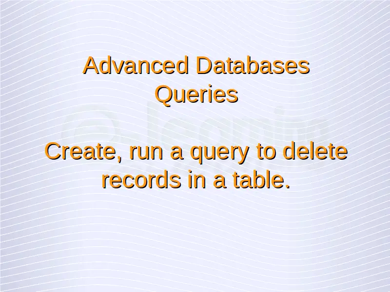 free training records database