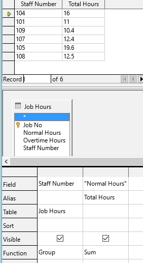 54 Group Info Query Table