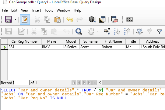 63 Run Query