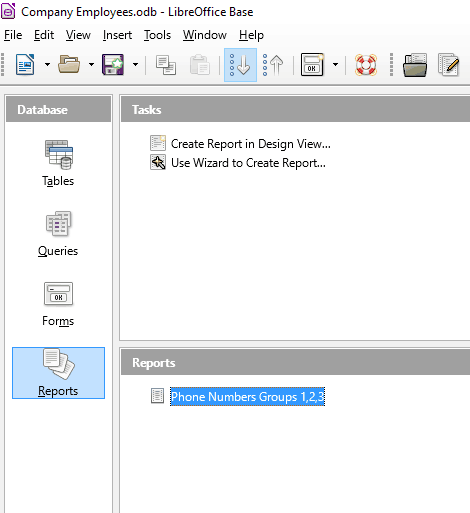 7 Change arrangement of data fields