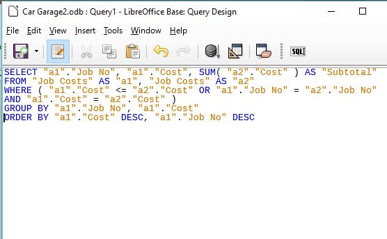 8 Create Query