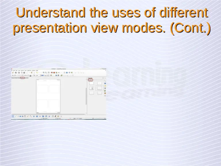 Understanding Presentations Presentation Views