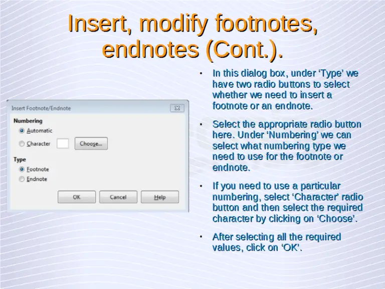 difference between footnote and endnote difference between footnote and endnote