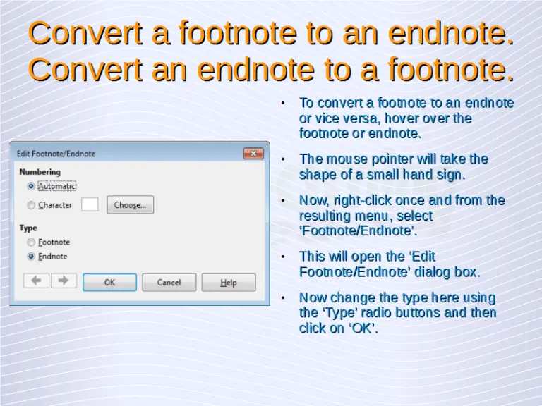 difference between footnote and endnote difference between footnote and endnote