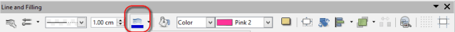 Line Colour Toolbar 17