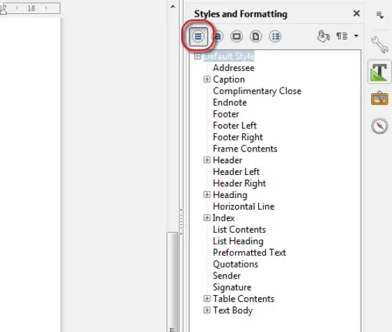 Paragraph Styles