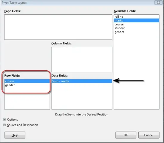 Pivot Table Layout 3