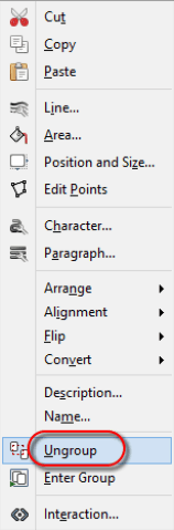 Right Click Ungroup 26