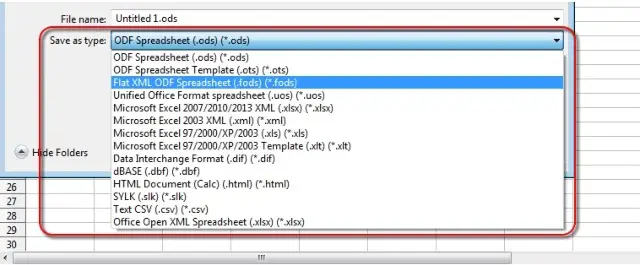 export spreadsheets.