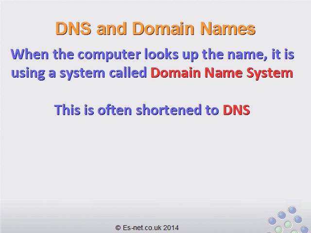 Looking up domain names